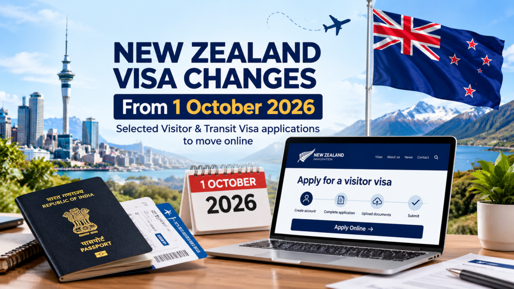 New Zealand visa changes from 1 October 2026