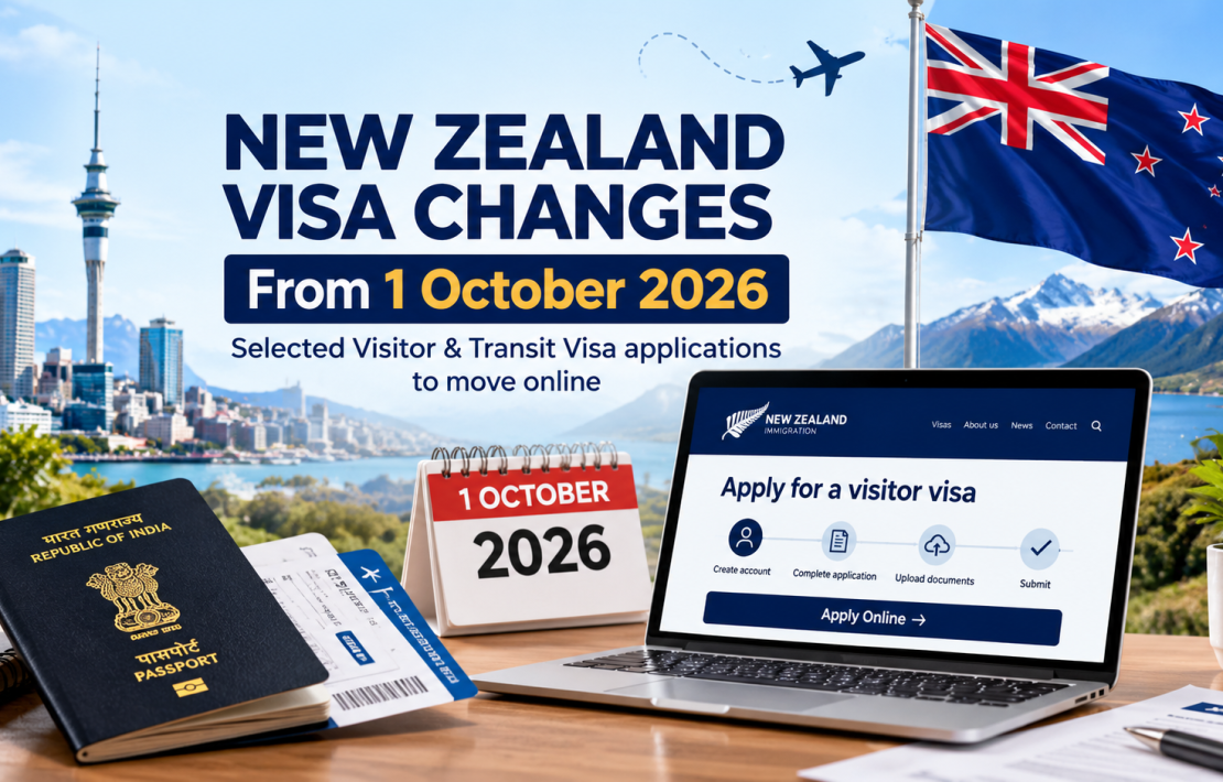 New Zealand visa changes from 1 October 2026